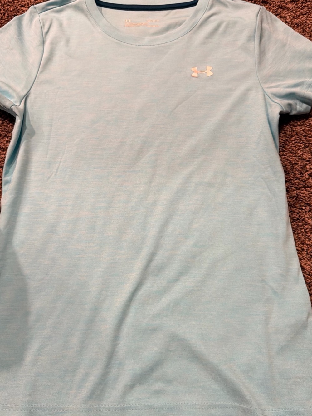 Under Armour Light Blue Short Sleeve Performance Tee